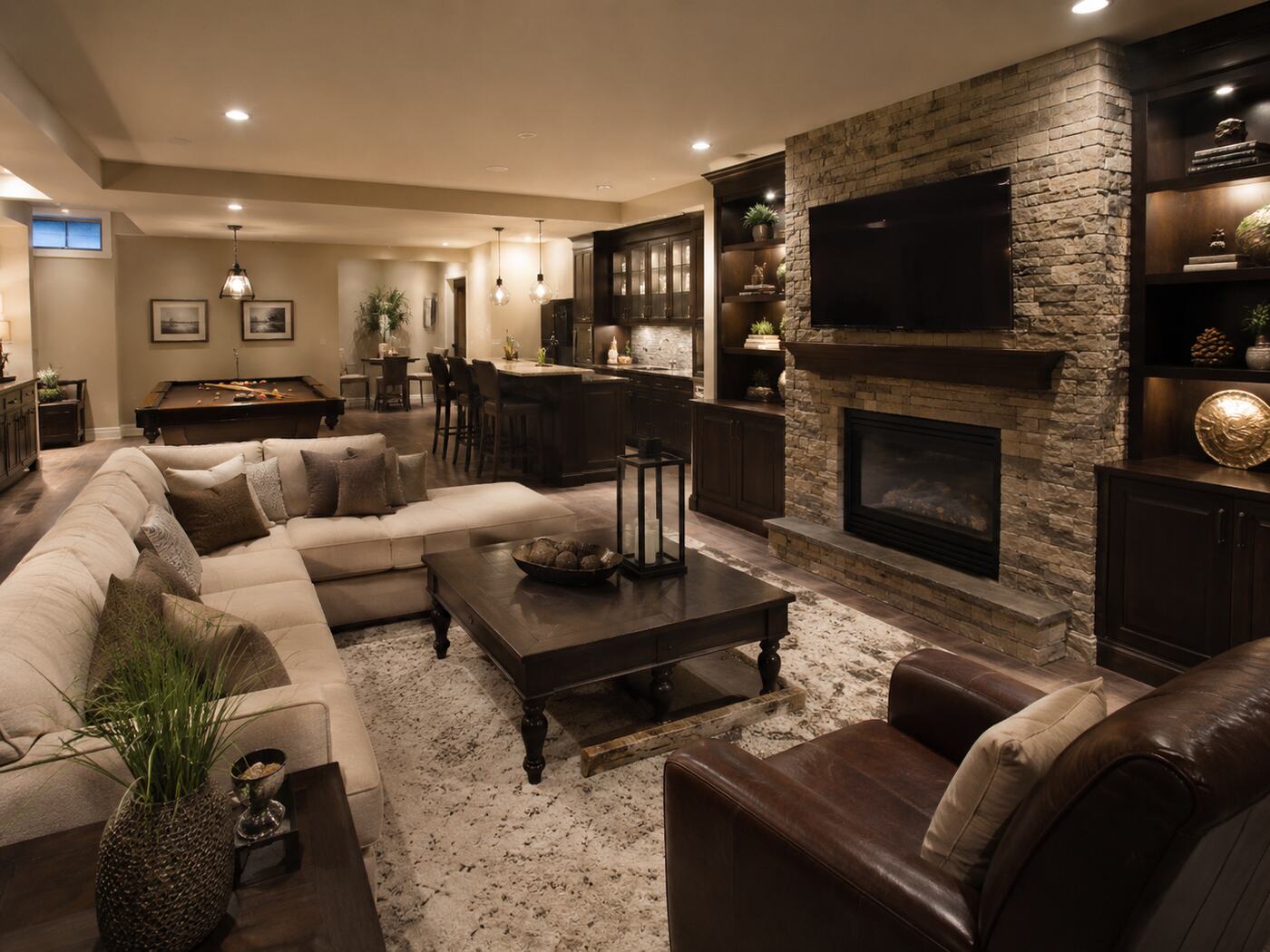 Basement Remodel in Bethesda, MD