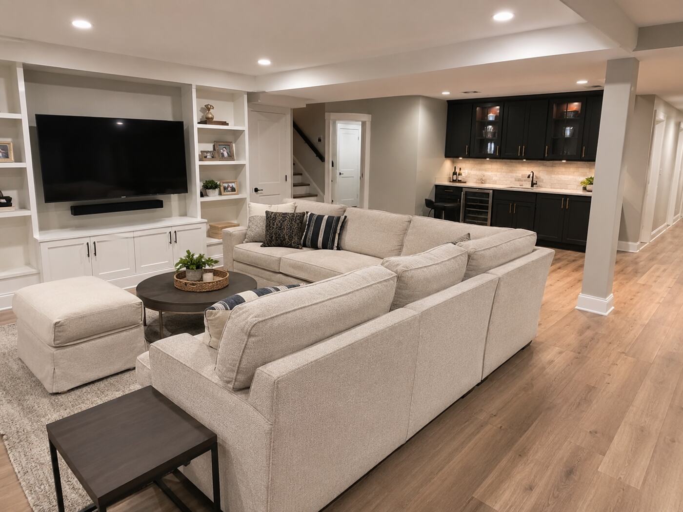Full home renovation · before & after